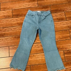 LOFT kick crop jeans